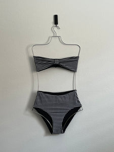 Cowell Bikini Bottom | Tuxedo Gingham