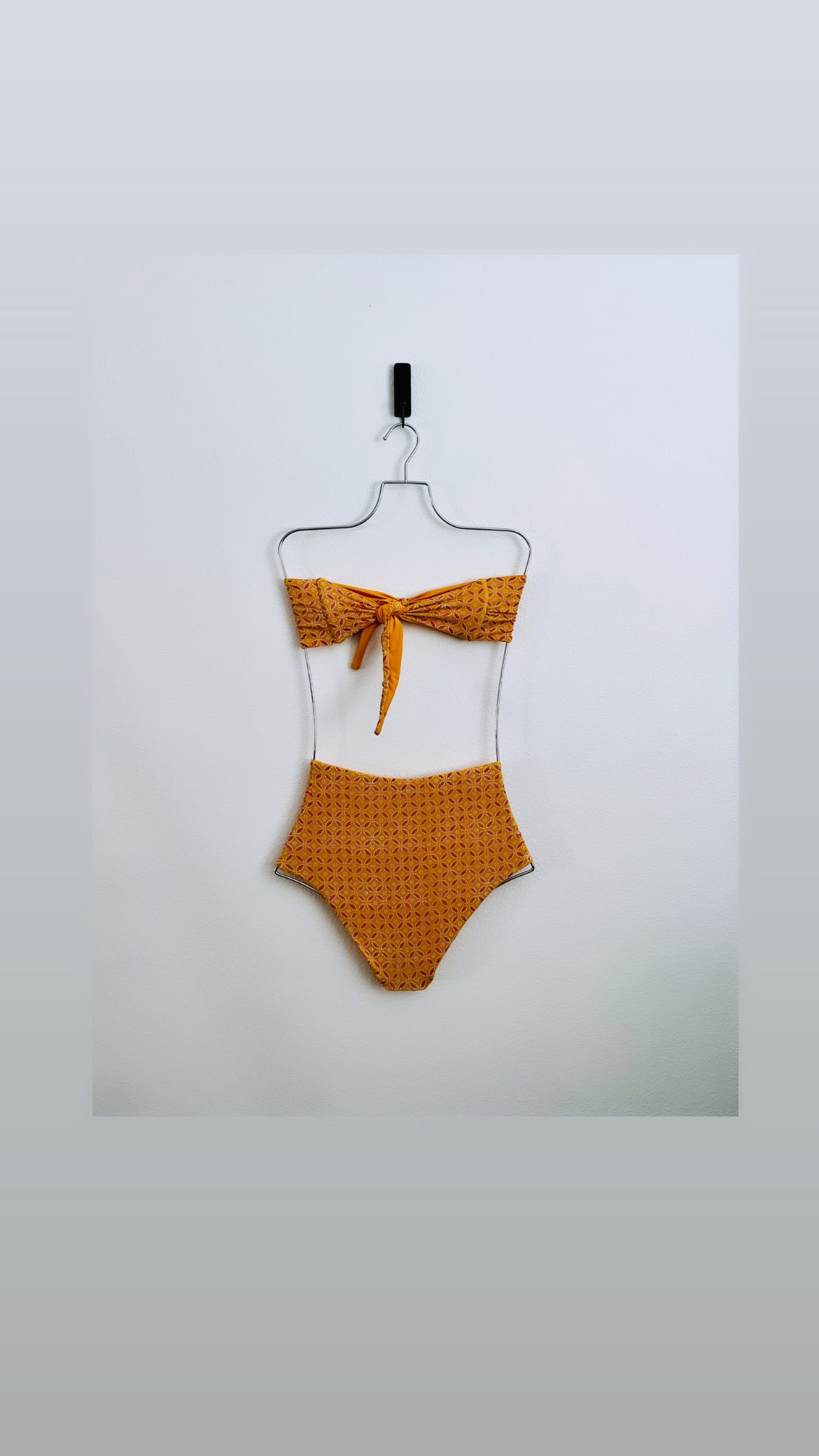 Tourmaline Bandeau Bikini Top | Kuta Yellow